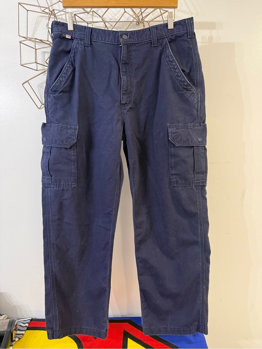 Men's carhartt Navy Cargo Pants